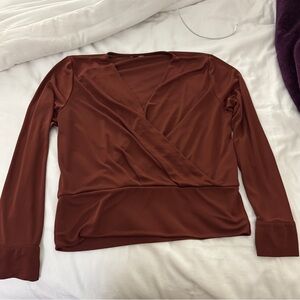 H&M V Neck Business Blouse